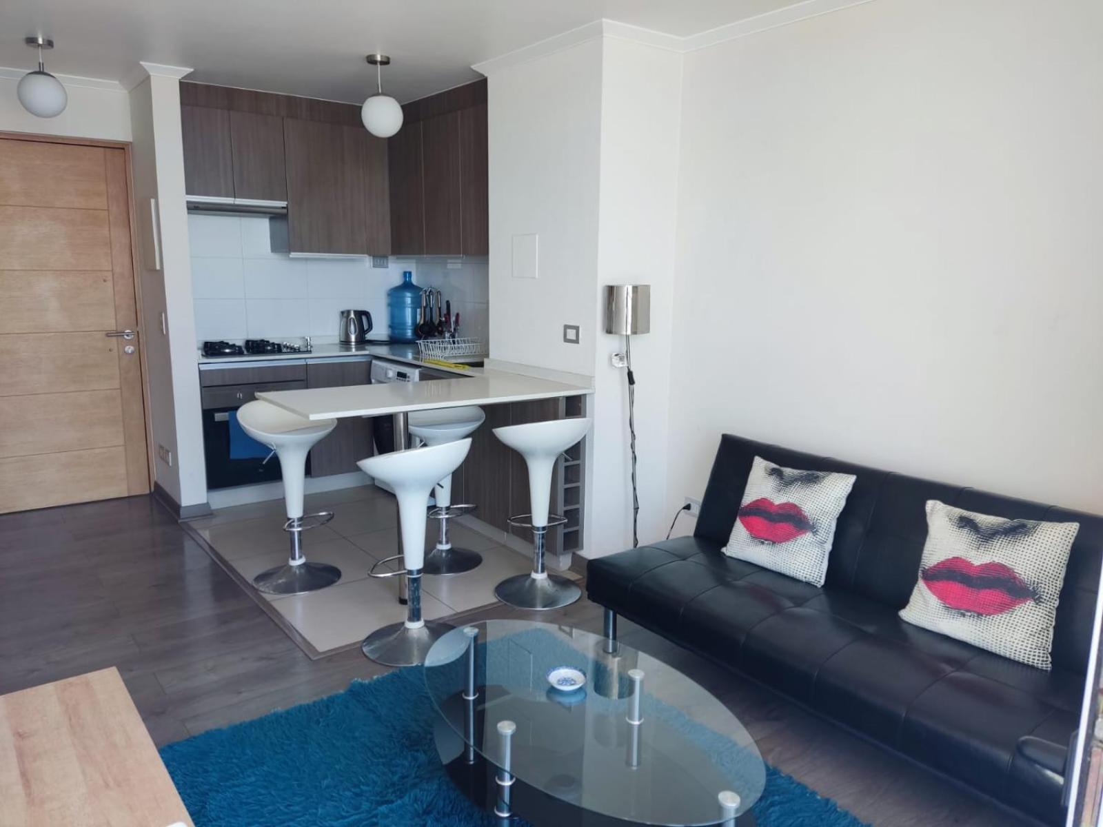 Апартаменты Departamento Con Vista Al Mar Антофагаста Экстерьер фото